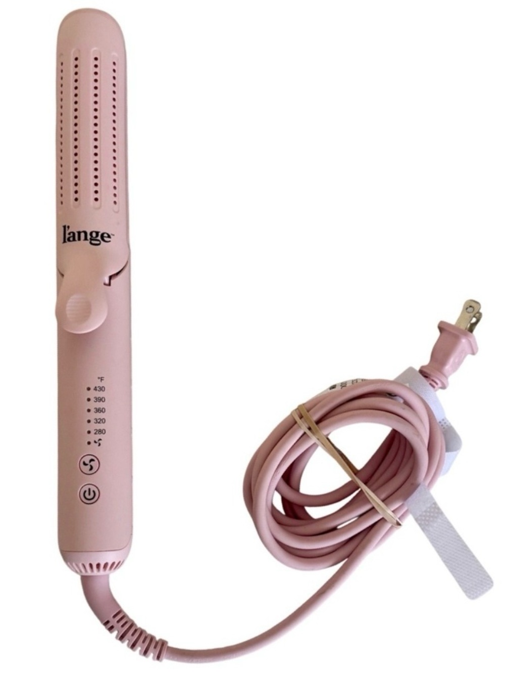 Lange Pink Hair Straightening Brush